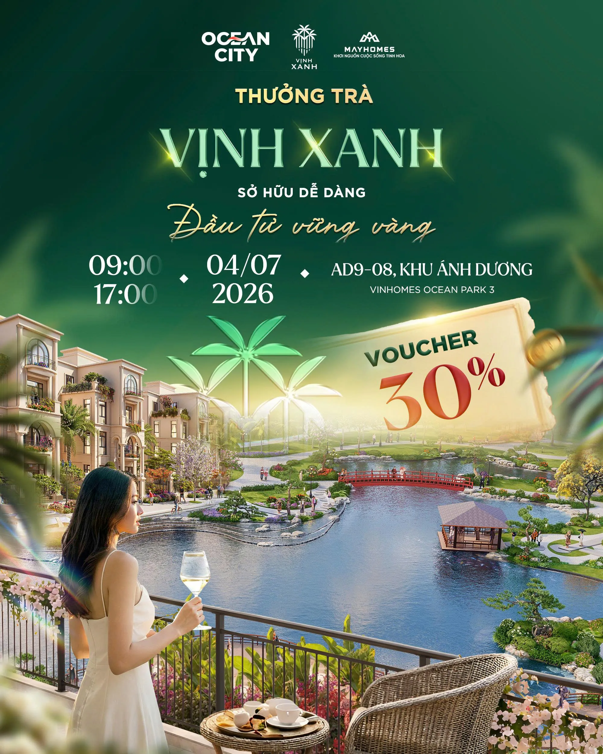 su kien thuong tra vinh xanh so huu de dang dau tu vung vang