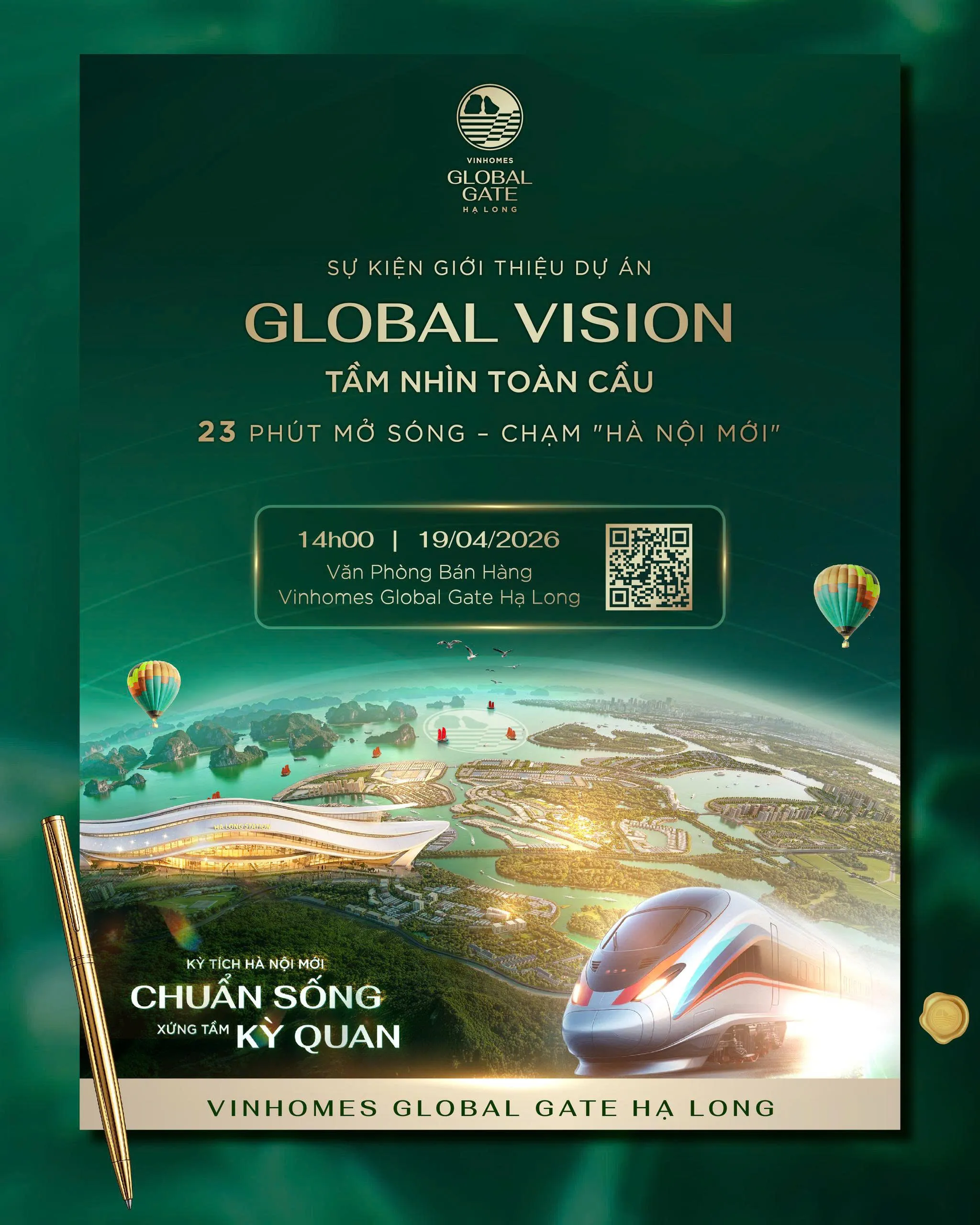 su kien gioi thieu du an vinhomes global gate ha long global vision tam nhin toan cau